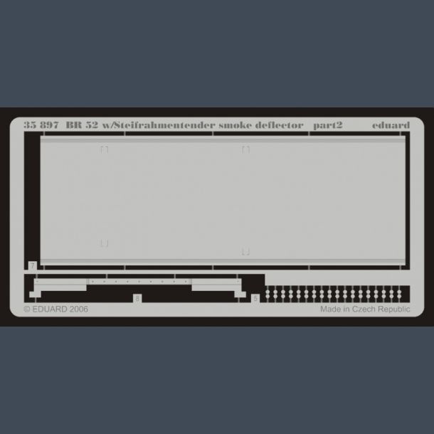 BR 52w/steifrahmentenden/  Smoke deflector (For TRUMPETER KIT)