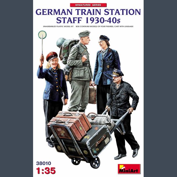 German Train Station Staff 1930-40s