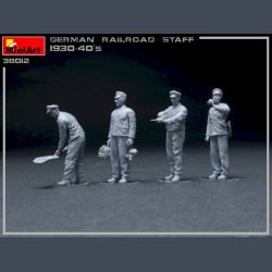 German Railroad Staff 1930-40s