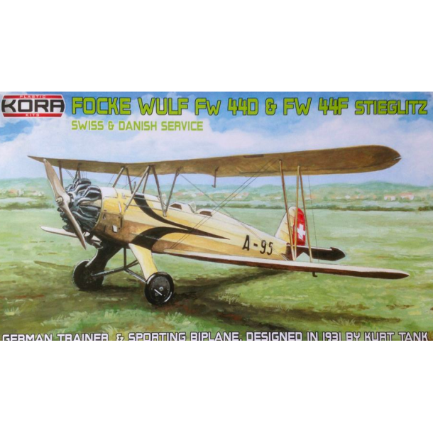 Focke Wulf FW 440 &amp; FW 44F Stieglitz Swiss and Danish Service