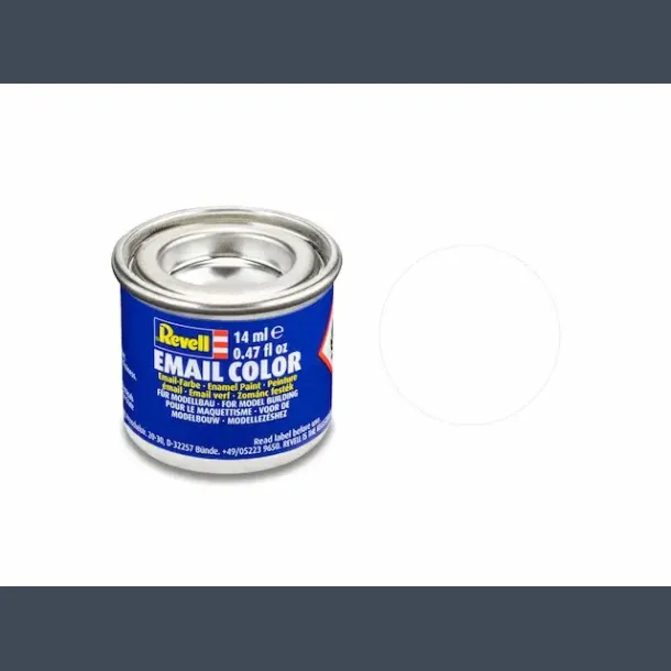 Matt "White" (RAL 9001) Email Color Enamel - 14ml
