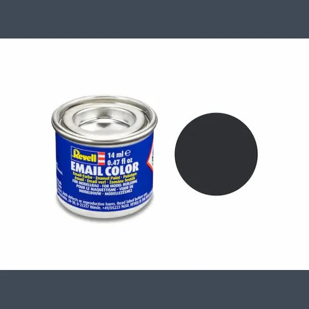 Matt "Anthracite Grey" (RAL 7021) Email Color 14ml
