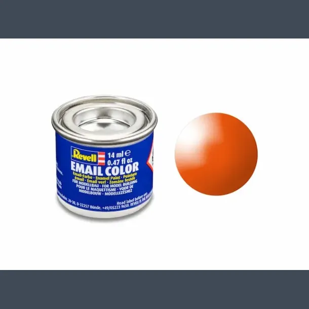 Gloss "Orange" (RAL 2004)Email Color Enamel - 14ml
