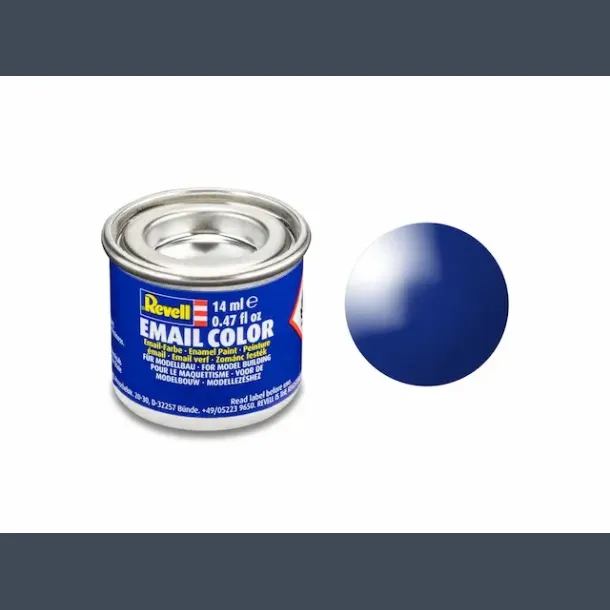 Gloss "Ultramarine-Blue"(RAL 5002)Email Color 14ml