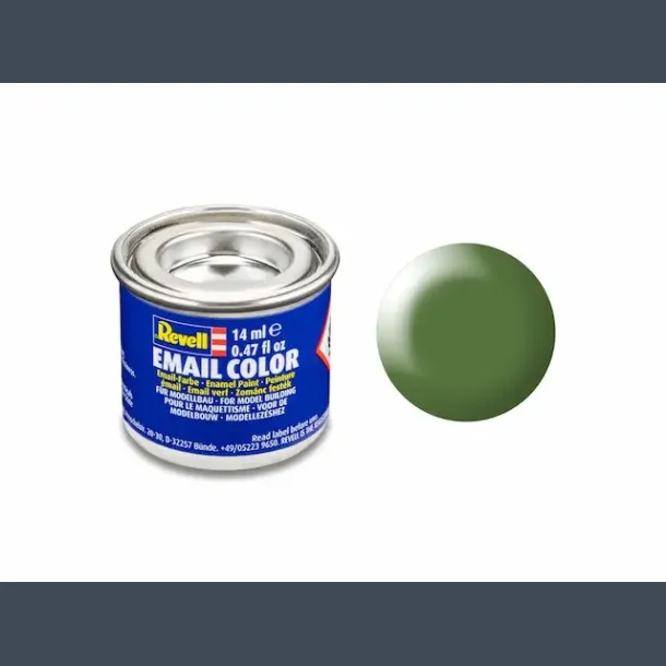 Silk "Fern Green"(RAL 6025)Email Color Enamel 14ml