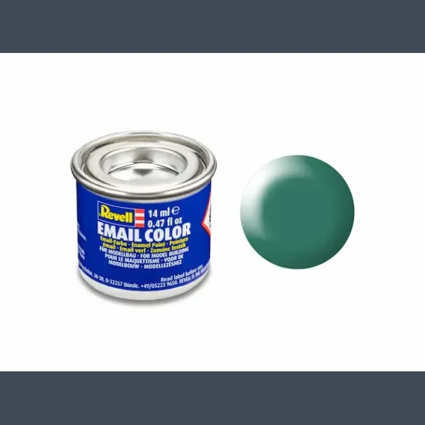 Silk "Patina Green" (RAL 6000) Email Color - 14ml
