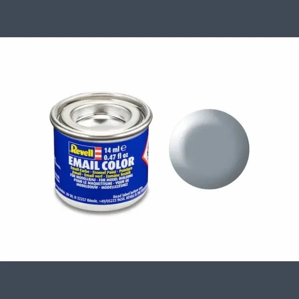 Silk "Grey" (RAL 7001) Email Color Enamel - 14ml