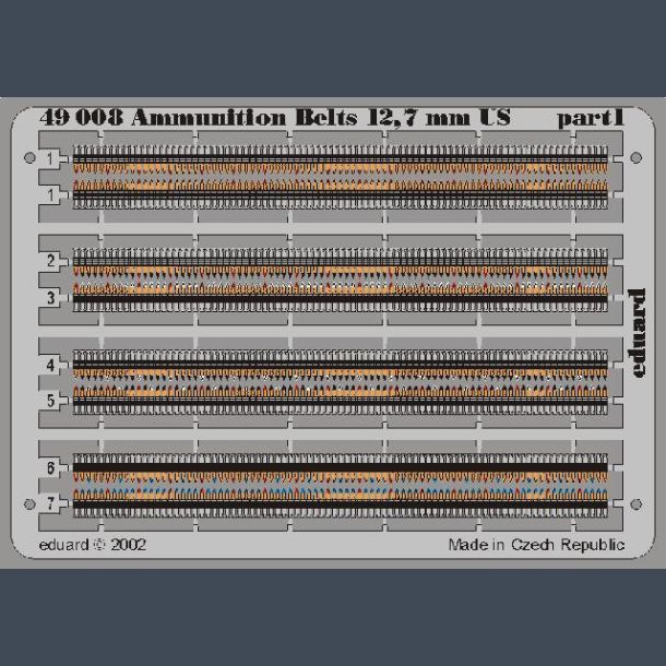 Ammunition Belts 12,7 mm US
