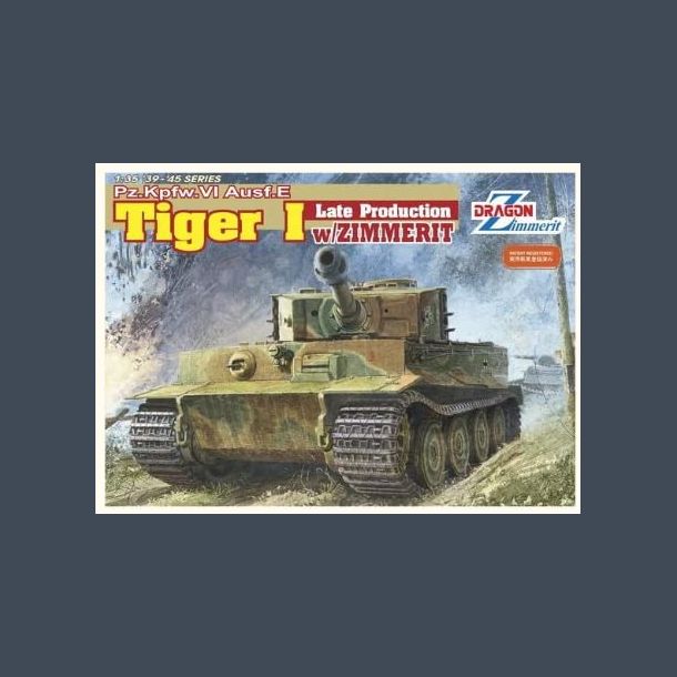 Tiger I Late production w/Zimmerit (pz.Kpfw,VI Ausf.E)