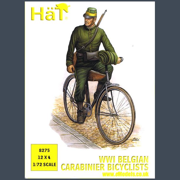 WWI Belgian Carabinier Bicyclists