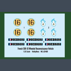 French EBR-10 Wheeled Reconnaissance Vehicle