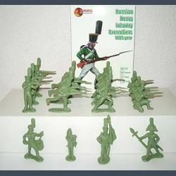 Russian Heavy Infantry Grenadiers 1805 year