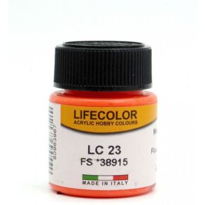 LifeColor Fluorescent Orange Matt (22ml)