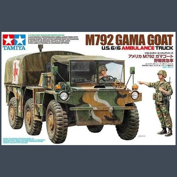 M792 GAMA GOAT U.S 6x6 ambulance truck