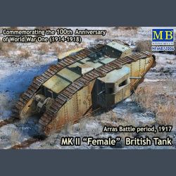 Mk II "Female" British Tank - Commemorating the 100th Anniversary (1914-1918)