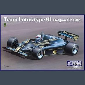 Team Lotus type 91 Belgian GP 1982