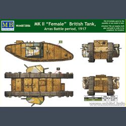 Mk II "Female" British Tank - Commemorating the 100th Anniversary (1914-1918)