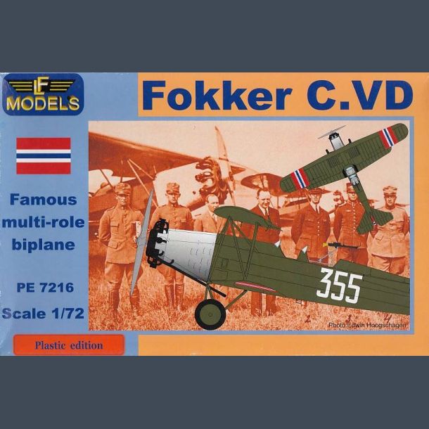 Fokker C.VD Famous multi role biplane