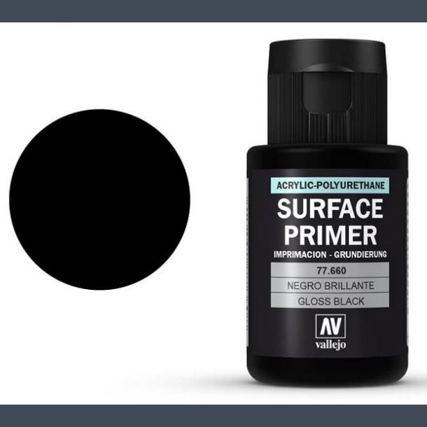 77.660 - Gloss Black Primer - 32 ml.