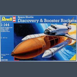 Space Shuttle Discovery & Booster Rockets