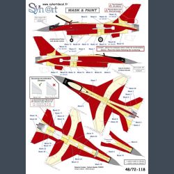 F-16AM Falcon E-191 "Dannebrog 800 r"