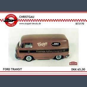 CHRISTGAU, FORD TRANSIT