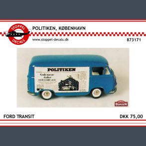 POLITIKEN, KBENHAVN, FORD TRANSIT