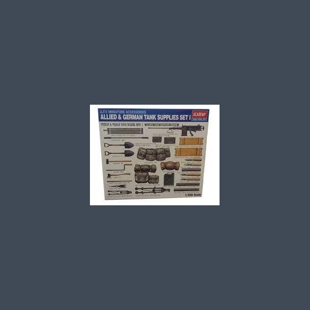 Allied &amp; German Tank supplies Set I (A.F.V Miniature Accessories)