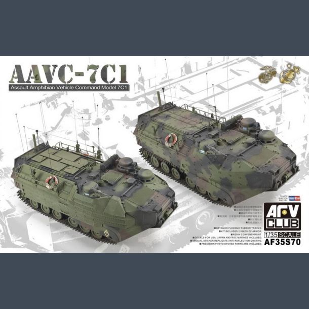 AAVC-7C1 - Assult Amphibian Vehicle Command model 7C1