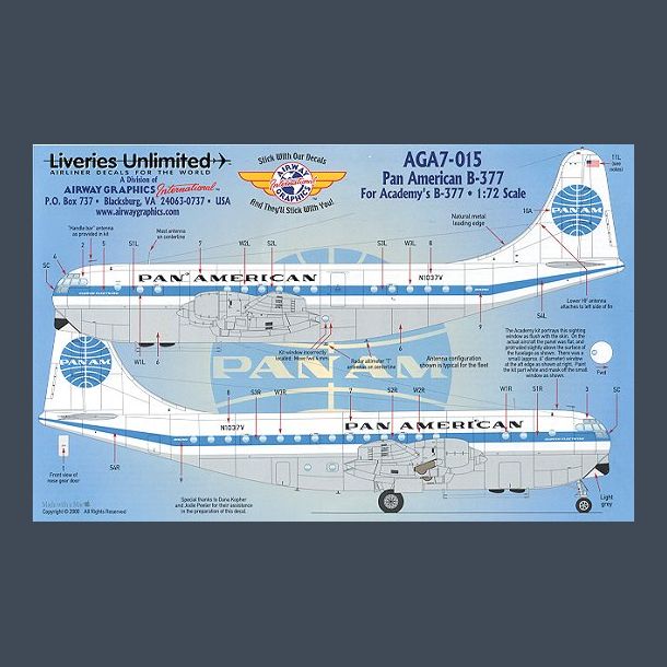 Pan American B-377 - AGAA7-015
