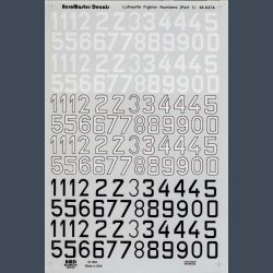 Luftwaffe Fighter Numbers (Part 1)