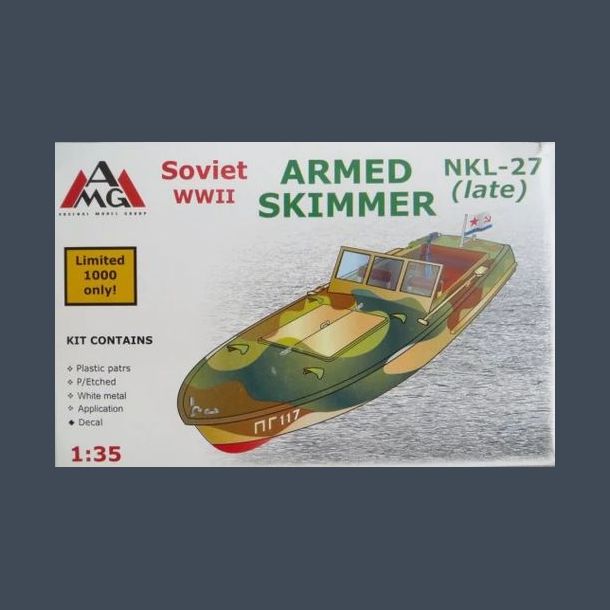 Armed Skimmer - Soviet WWII NKL-27 (Late)