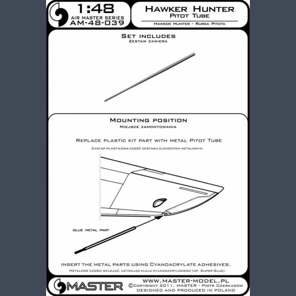 Hawker Hunter Pitot Tube