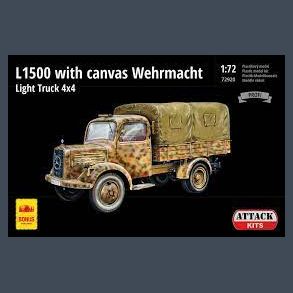 L1500 With Canvas Wehrmacht Light Truck 4X4