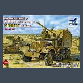 7,62 c, FK36(r) auf PzJgr Selbstfahrlafette Zugkraftwagen 5t 