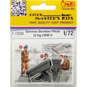 German Bomber Pilots (3 figures) WW II