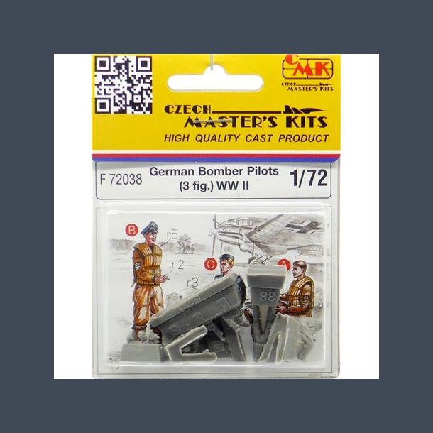 German Bomber Pilots (3 figures) WW II