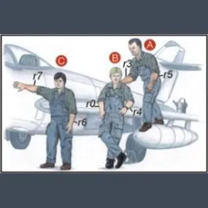 Warsaw Pact Mechanics (3 figures)