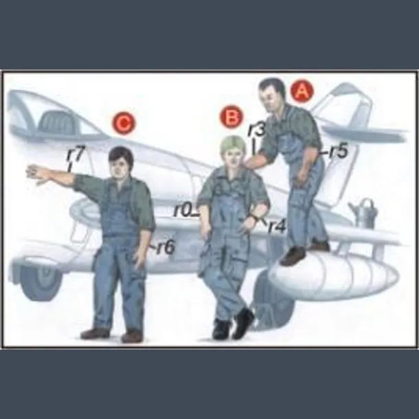 Warsaw Pact Mechanics (3 figures)