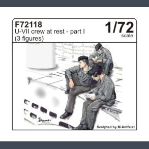 U-VII crew at rest - part I (3 figures)