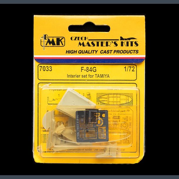 F-84G Interier set for Tamiya
