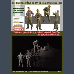 Sturmgeschtze Crew Reloading Russia 1941