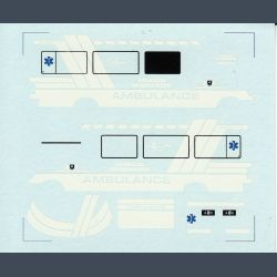 Roskilde Brandvsen - Stor ambulance