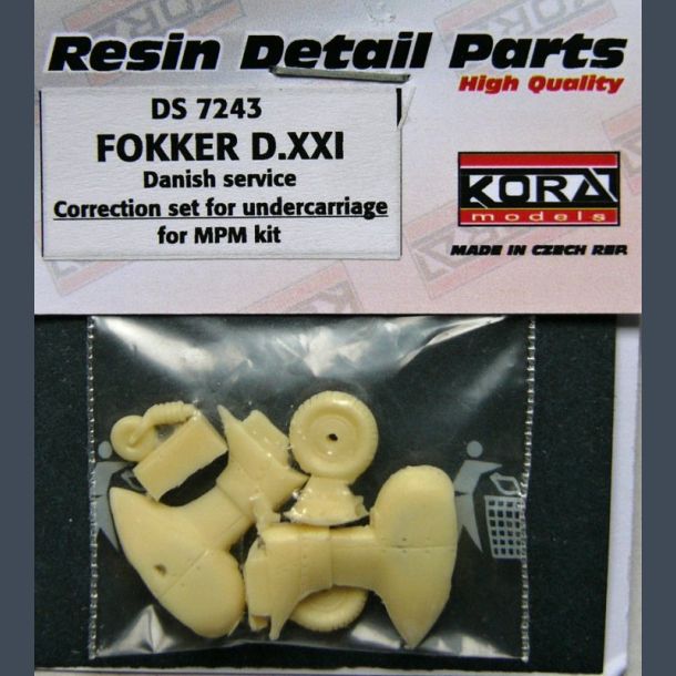 Fokker D.XXI Danish service