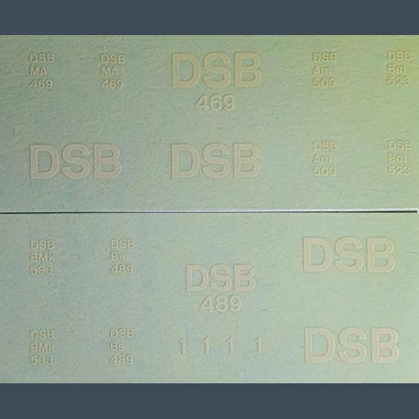 DSB Litra MA 469 + 4 vogne