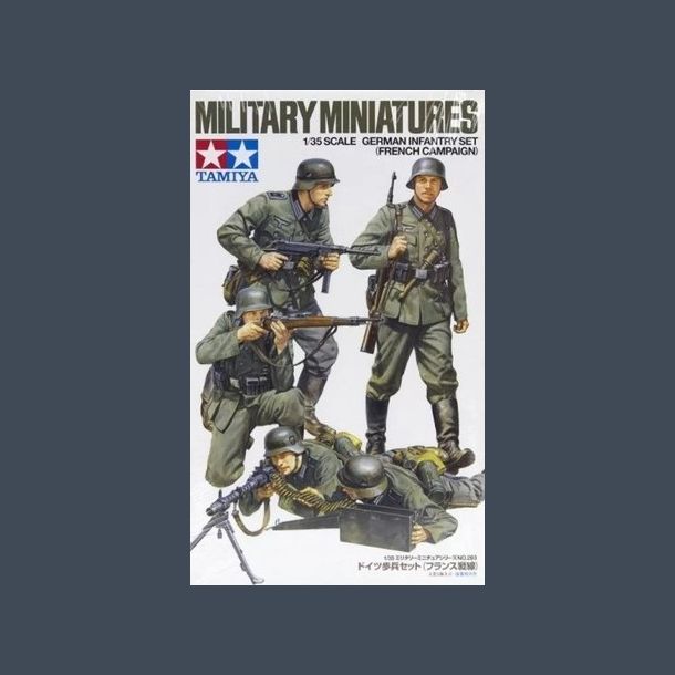 Military Miniatures - German Infantry Set 