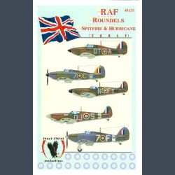 RAF Roundels Spitfire Hurricane (Early)
