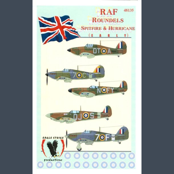RAF Roundels Spitfire Hurricane (Early)