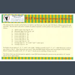 RAF Roundels Spitfire Hurricane (Early)