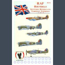 RAF Roundels - Spitfire Hurricane Tempest Typhoon (Late)
